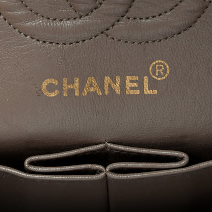 Chanel Lambskin Quilted Small Double Flap Dark Brown 6 of 8