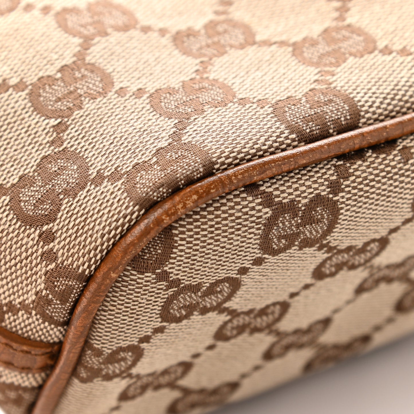 Monogram Boat Pochette Brown
