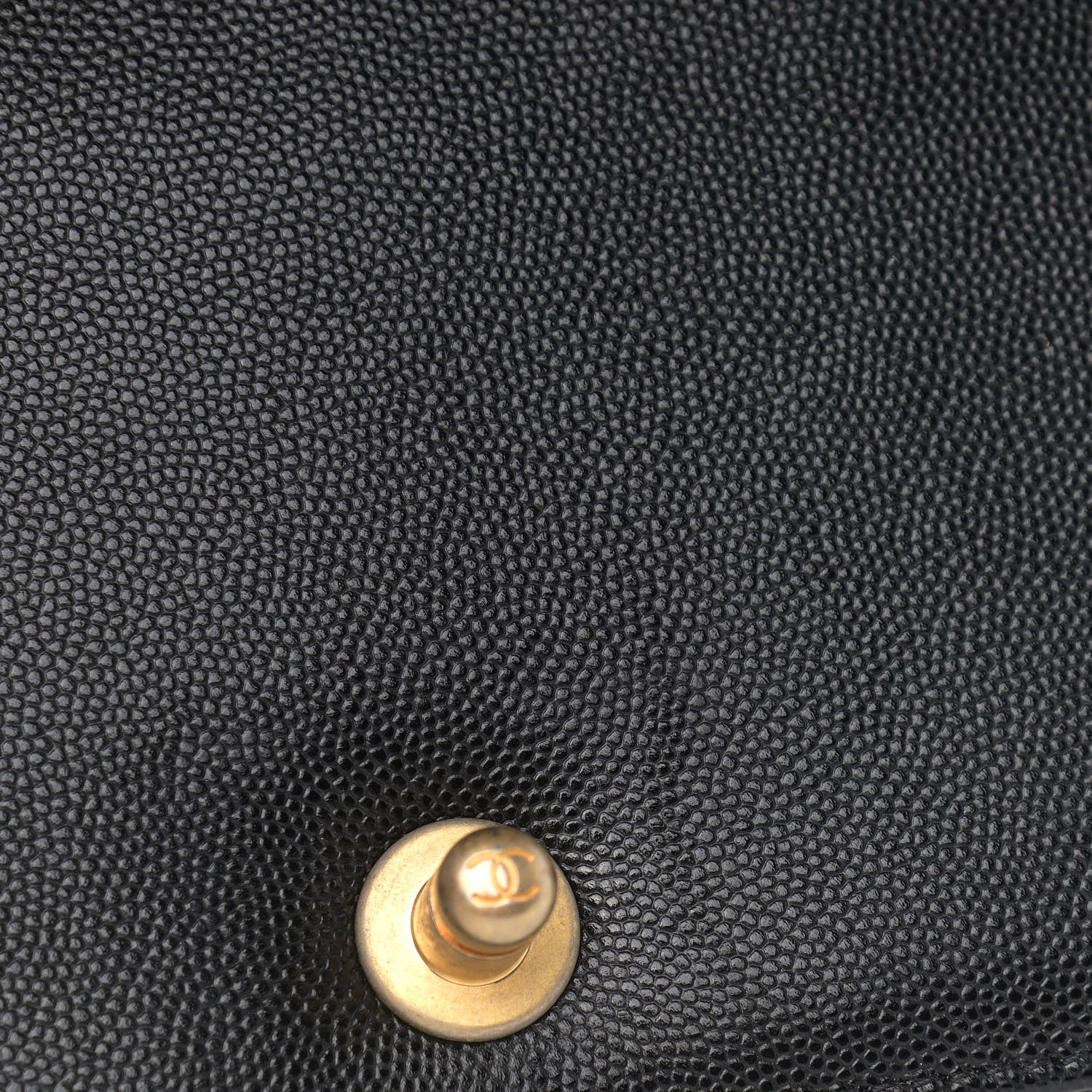 Chanel Caviar Quilted Medium Boy Flap Black 9 of 10