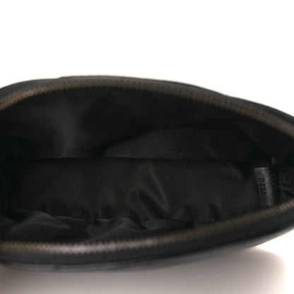 Gucci Calfskin Matelasse GG Marmont Pouch Cosmetic Case Black 5 of 9