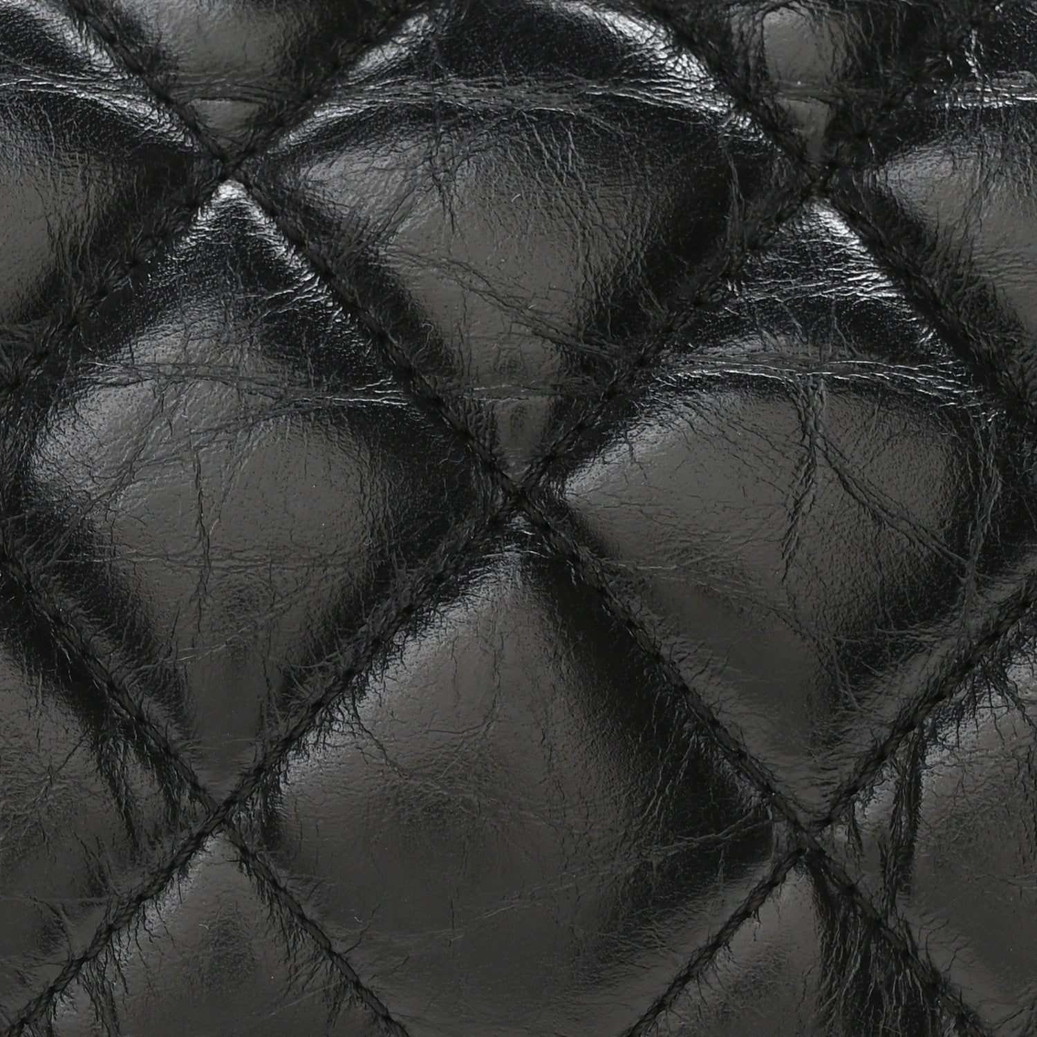 Chanel Aged Calfskin Quilted 2.55 Reissue 225 Hanger Flap Black 8 of 10