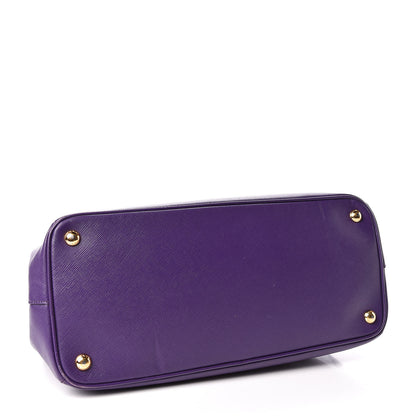 Prada Saffiano Medium Galleria Double Zip Tote Viola 5 of 18