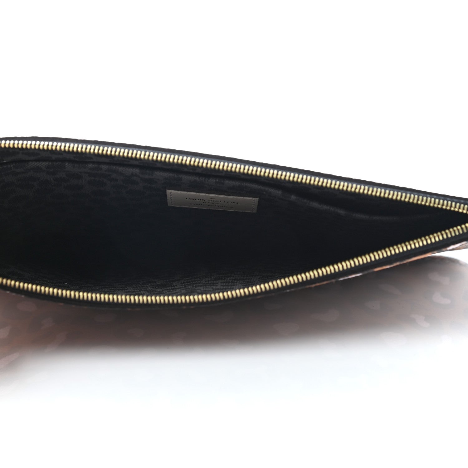 Louis Vuitton Monogram Giant Wild At Heart Neverfull MM Pochette Black 5 of 6