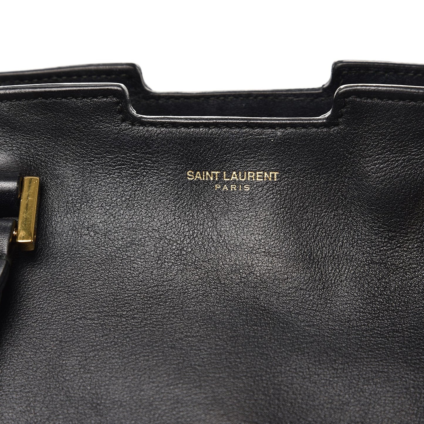 Calfskin Medium Classic Y Cabas Black