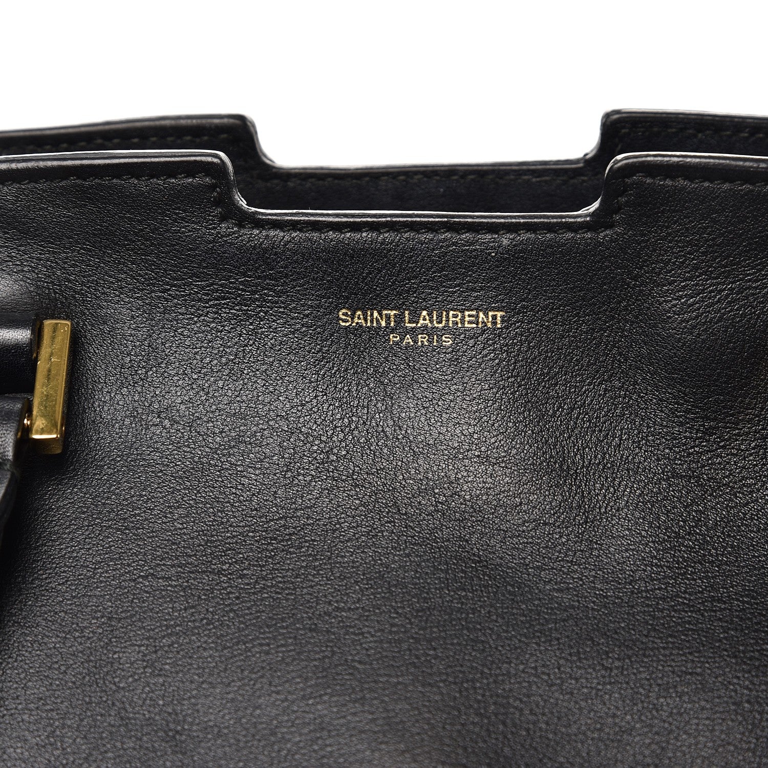 Saint Laurent Calfskin Medium Classic Y Cabas Black 7 of 9