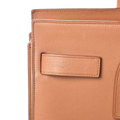 Saint Laurent Calfskin Small Sac De Jour Taupe 19 of 22