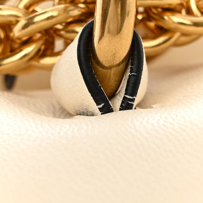 Valentino Garavani Nappa Large Roman Stud Shoulder Bag Ivory 11 of 11