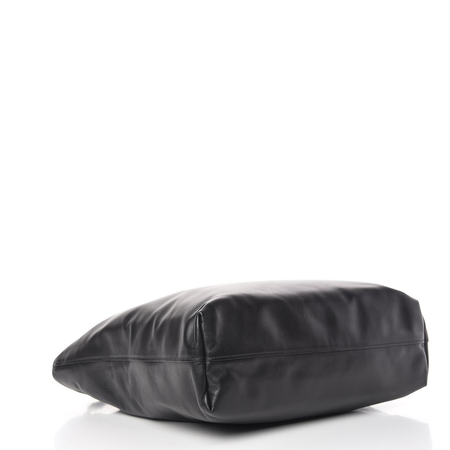 Soft Calf Shopping Tote Black