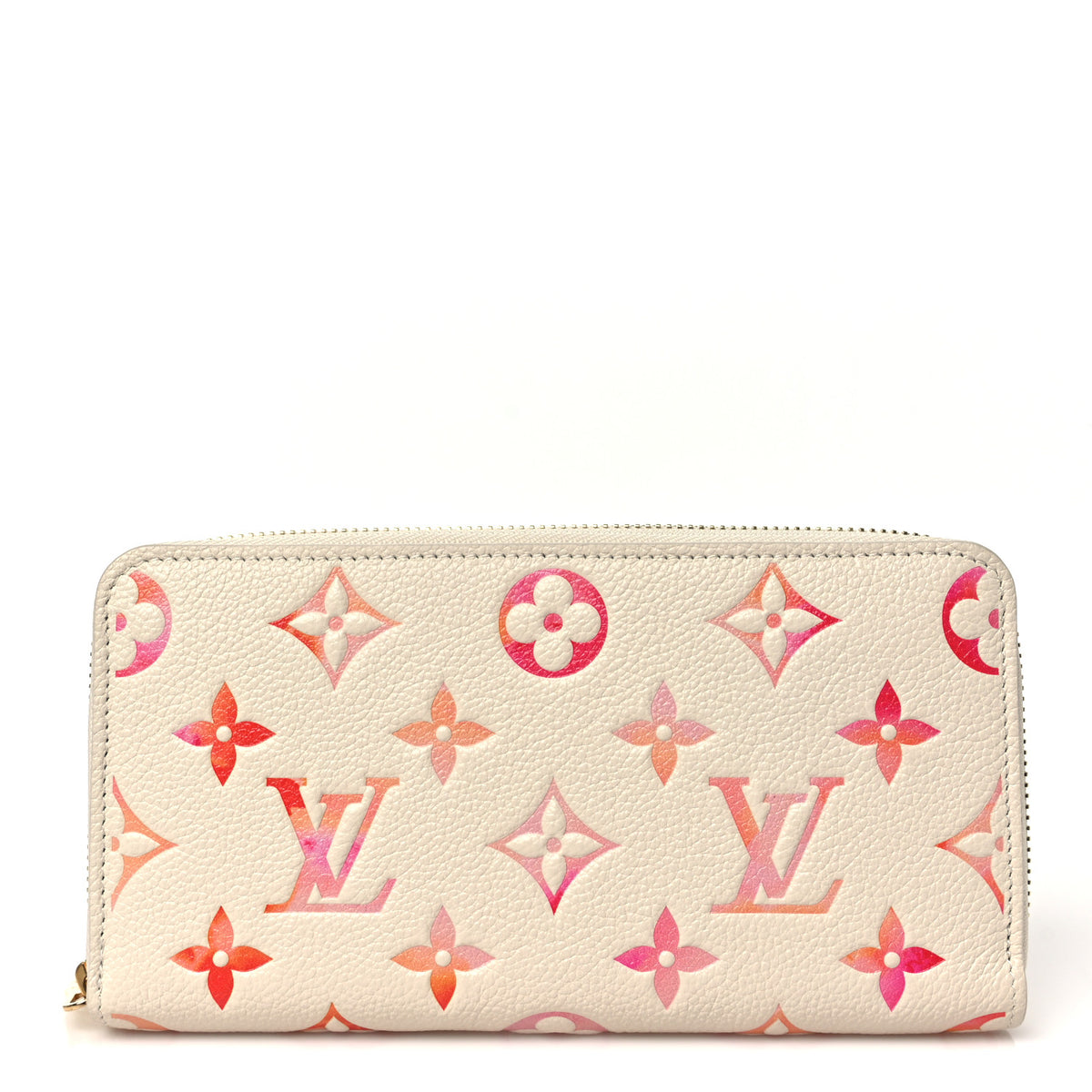 Empreinte Monogram Zippy Wallet Sunrise Aquarelle