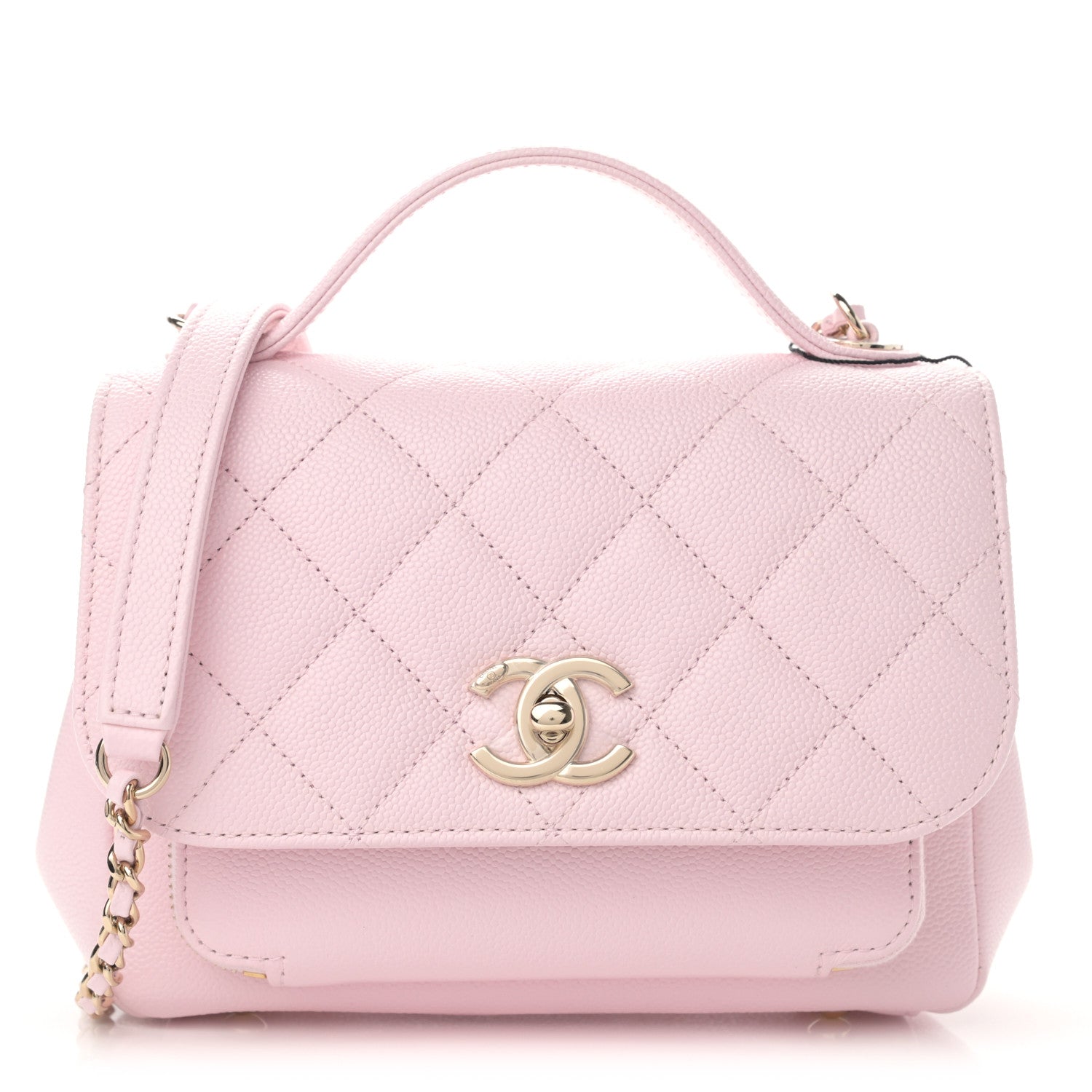 Chanel Caviar Quilted Small Business Affinity Flap Light Pink 1 of 11