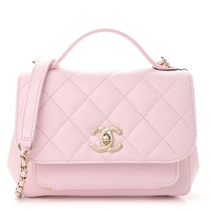 Chanel Caviar Quilted Small Business Affinity Flap Light Pink 1 of 11