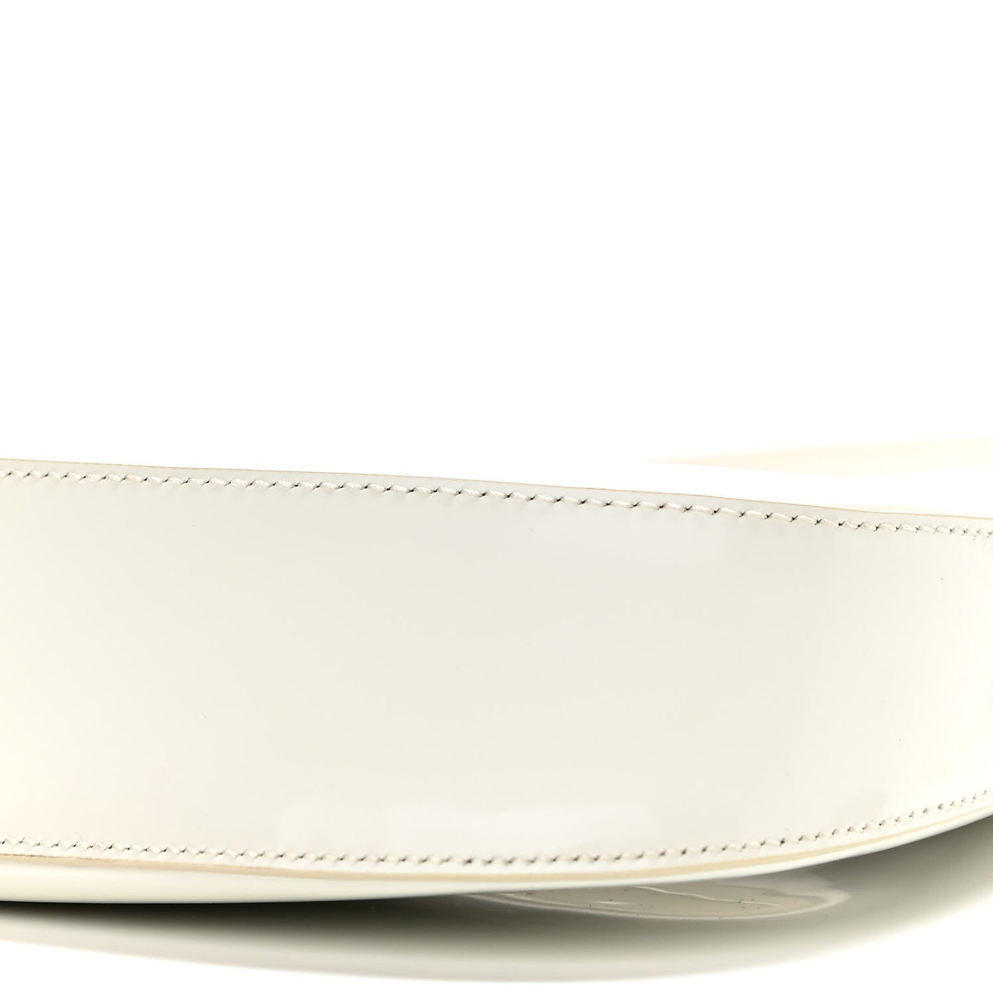 Spazzolato Cleo Shoulder Bag White