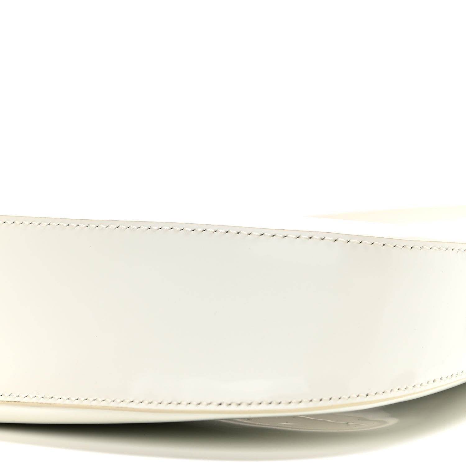 Prada Spazzolato Cleo Shoulder Bag White 10 of 10