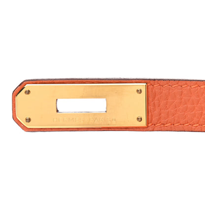 Hermes Togo Birkin 35 Orange 28 of 34