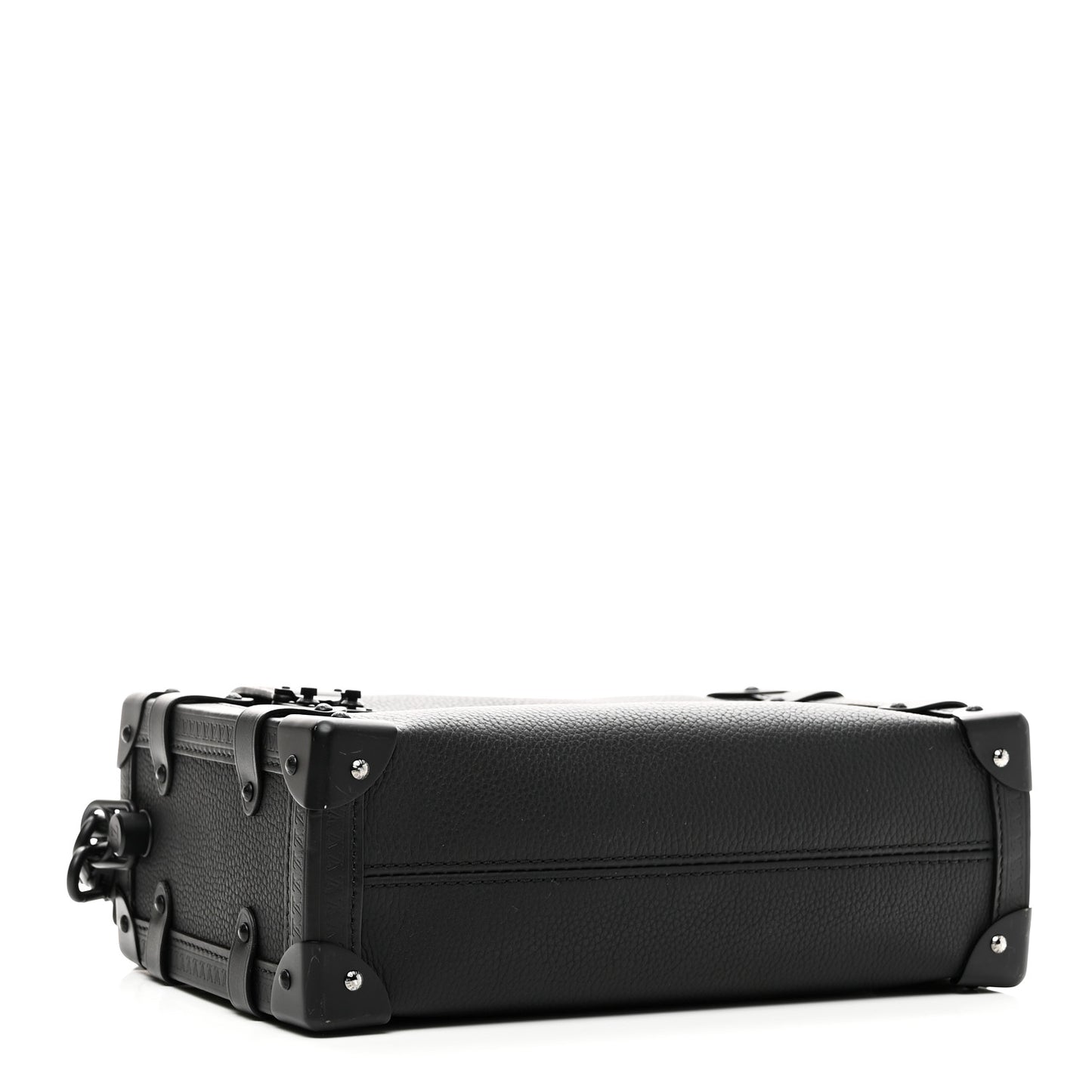 Calfskin Side Trunk MM Black