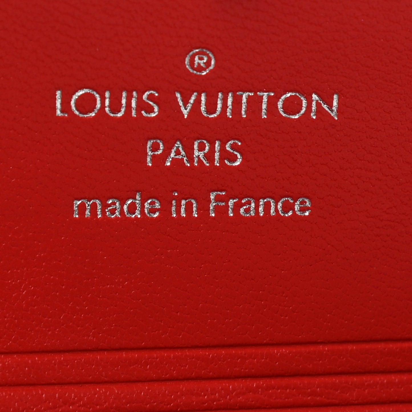 Monogram Escale Small Kirigami Pochette Insert Red