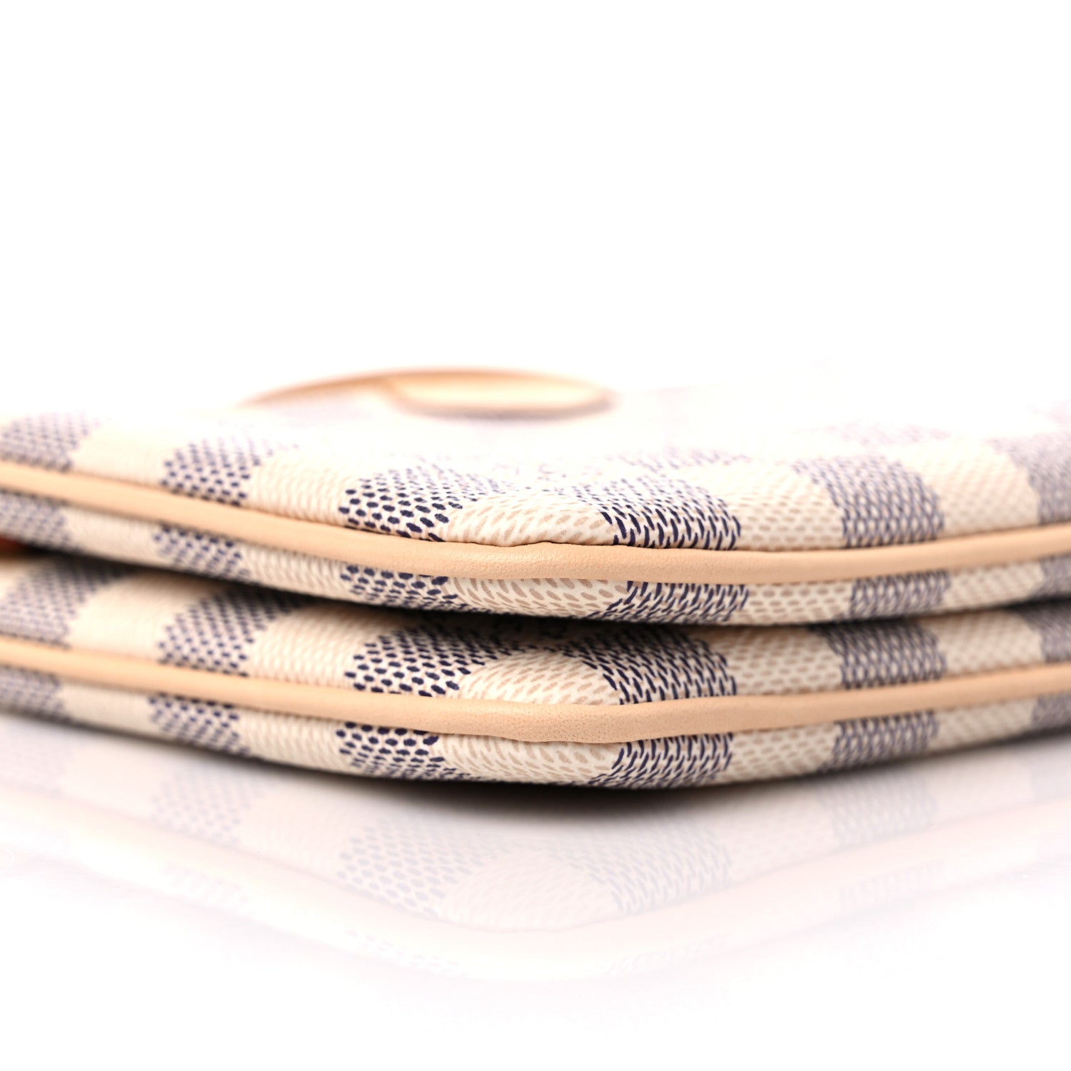 Louis Vuitton Damier Azur Double Zip Pochette 8 of 10