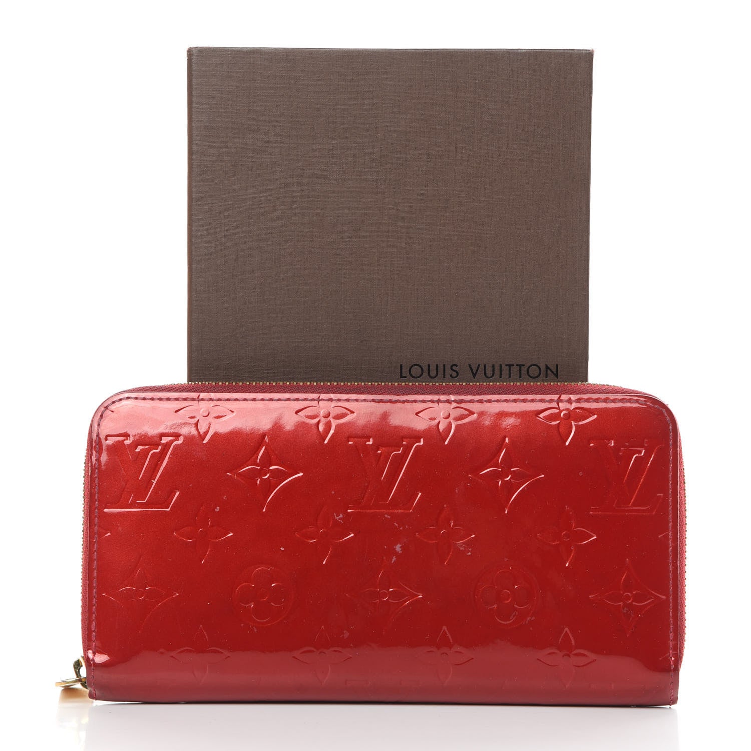 Louis Vuitton Vernis Zippy Wallet Pomme D'Amour 13 of 13