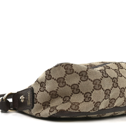 Gucci Monogram D Ring Abbey Pochette Brown 9 of 10