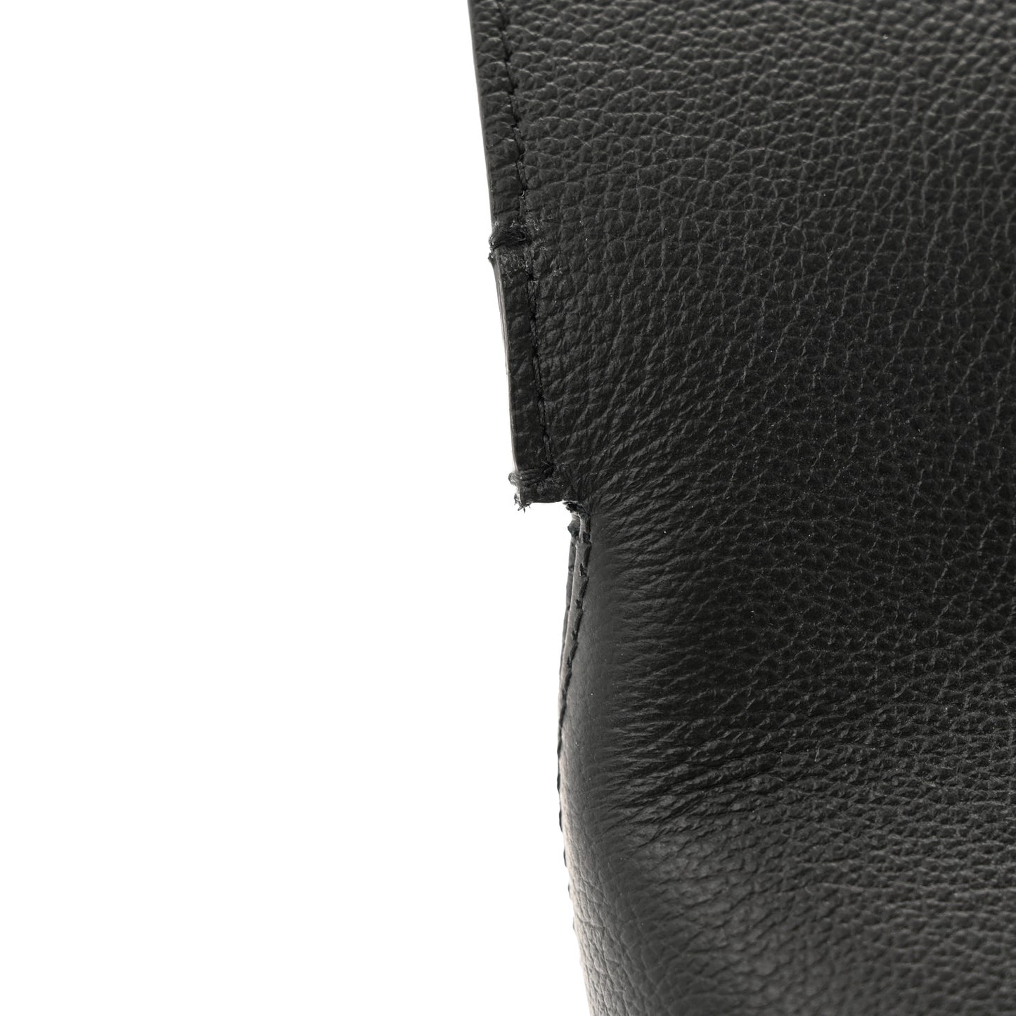 Calfskin Large Society Tote Black