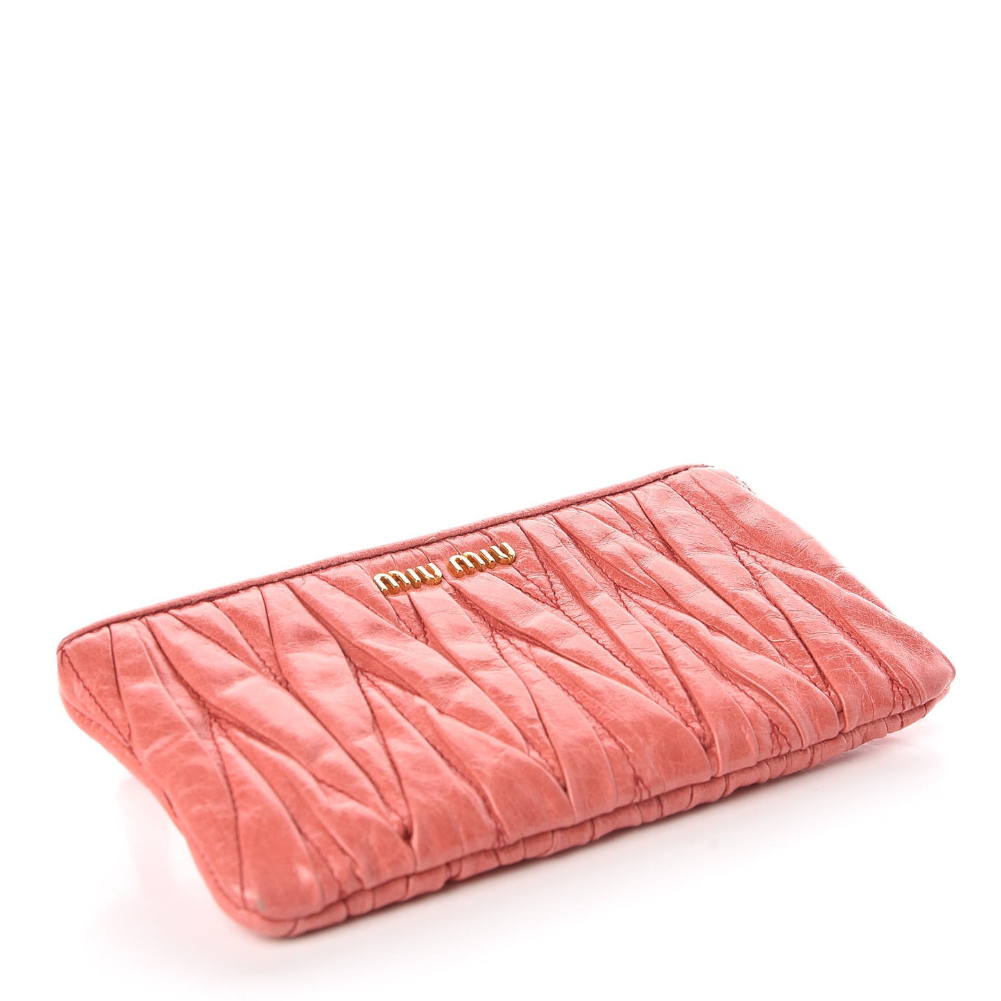 Nappa Matelasse Lux Pouch Rosa
