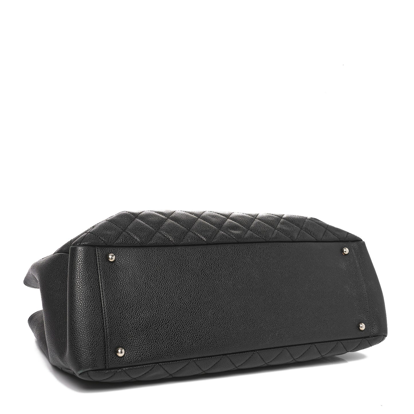Caviar Quilted XL Grand Shopping Tote GST Black