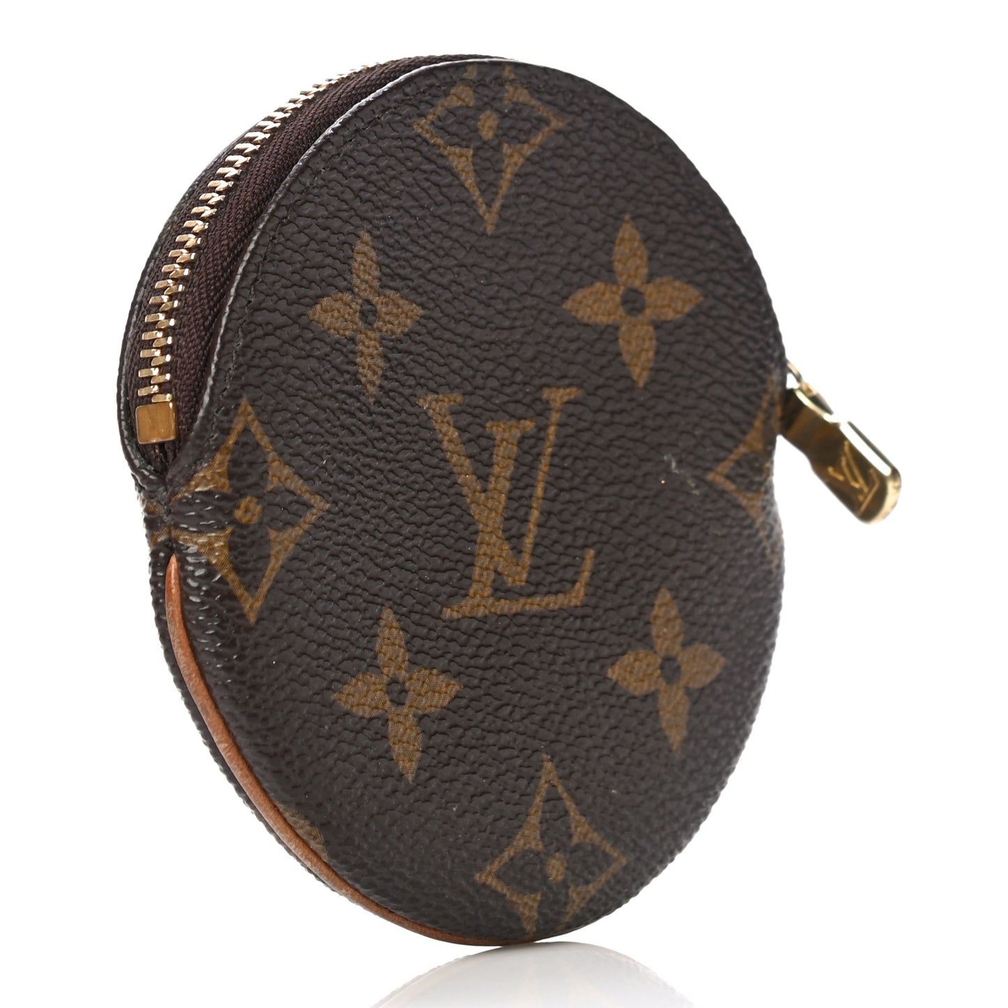 Monogram Round Coin Purse