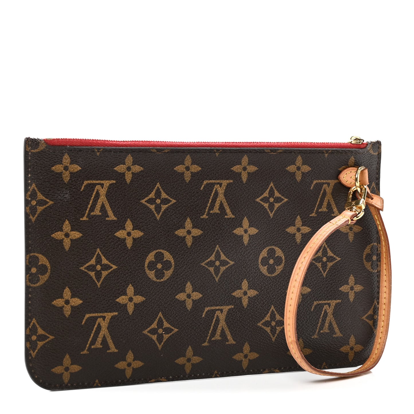 Monogram Neverfull MM GM Pochette Cherry