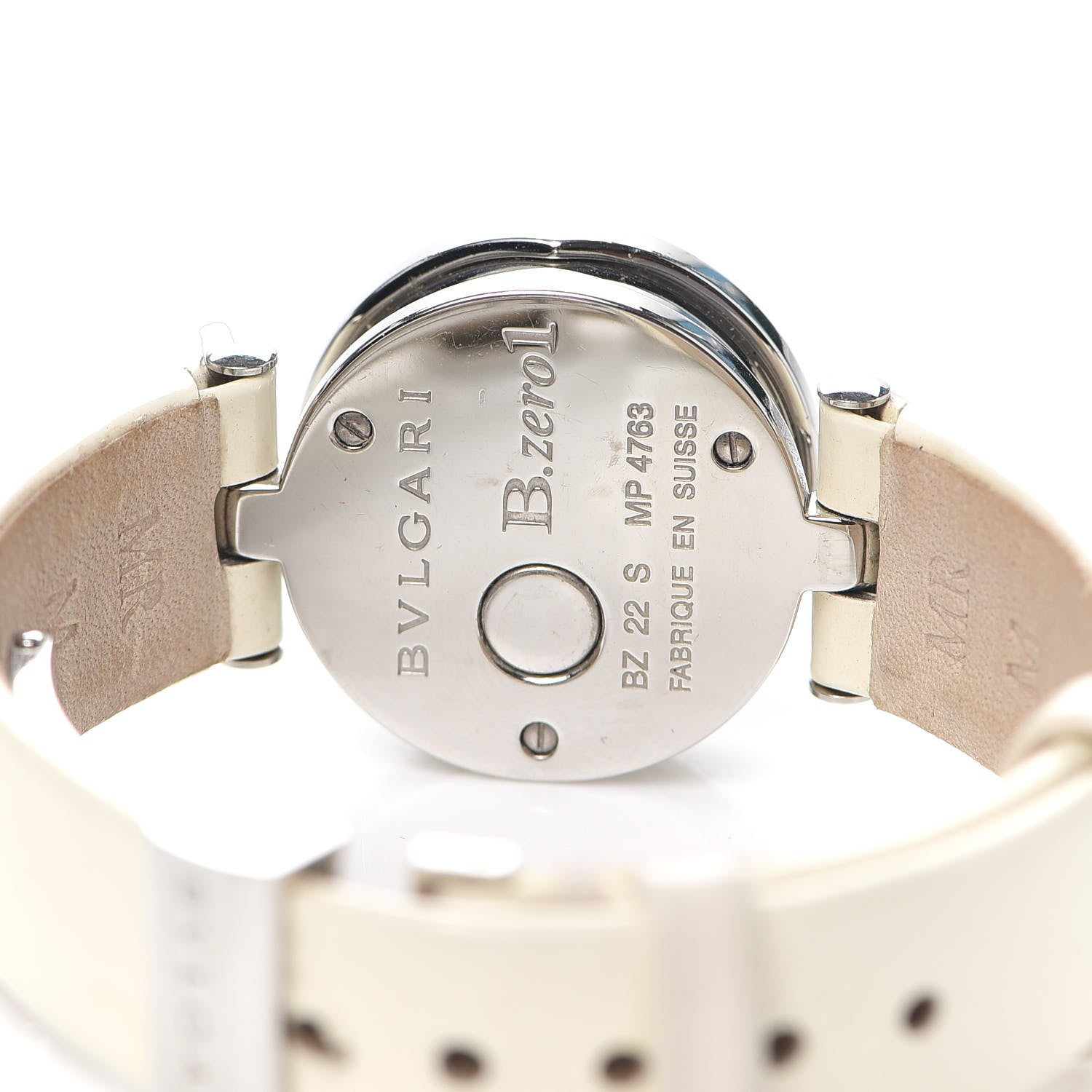 Bulgari Stainless Steel Calfskin 22mm B.Zero1 Quartz Watch 4 of 6