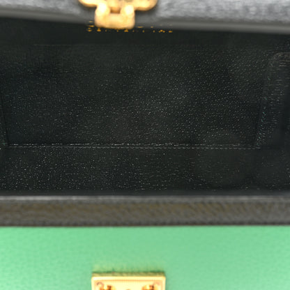 Gucci Grained Calfskin Gucci 100 Mini Bag Green 5 of 11