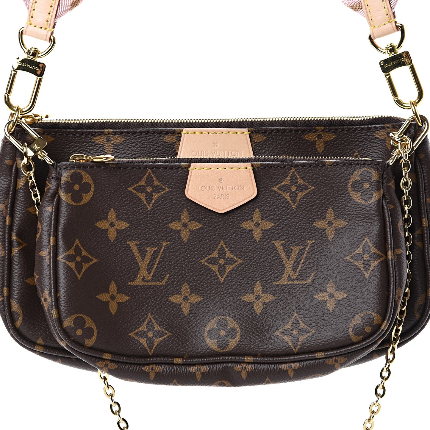 Monogram Multi Pochette Accessories Rose Clair