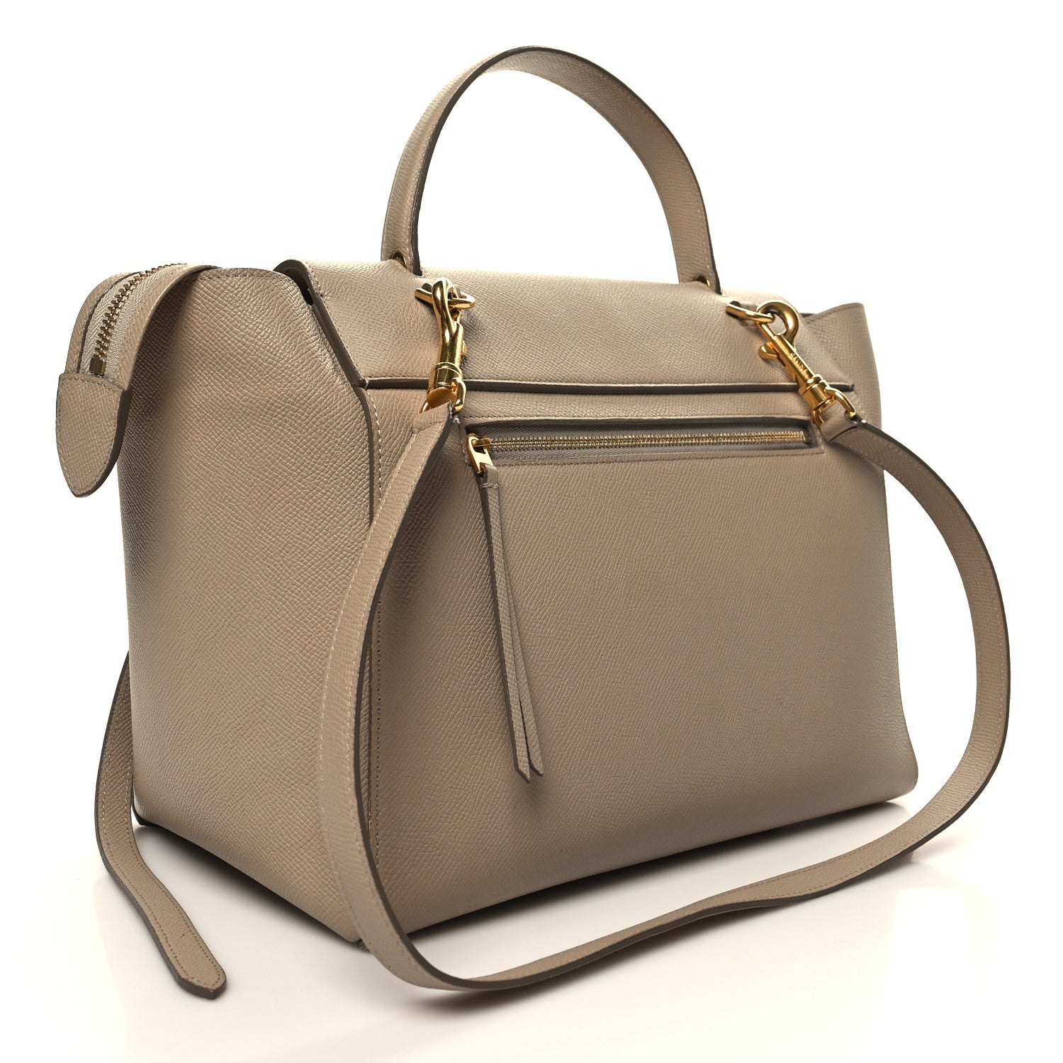 Celine Grained Calfskin Mini Belt Bag Light Taupe 3 of 13