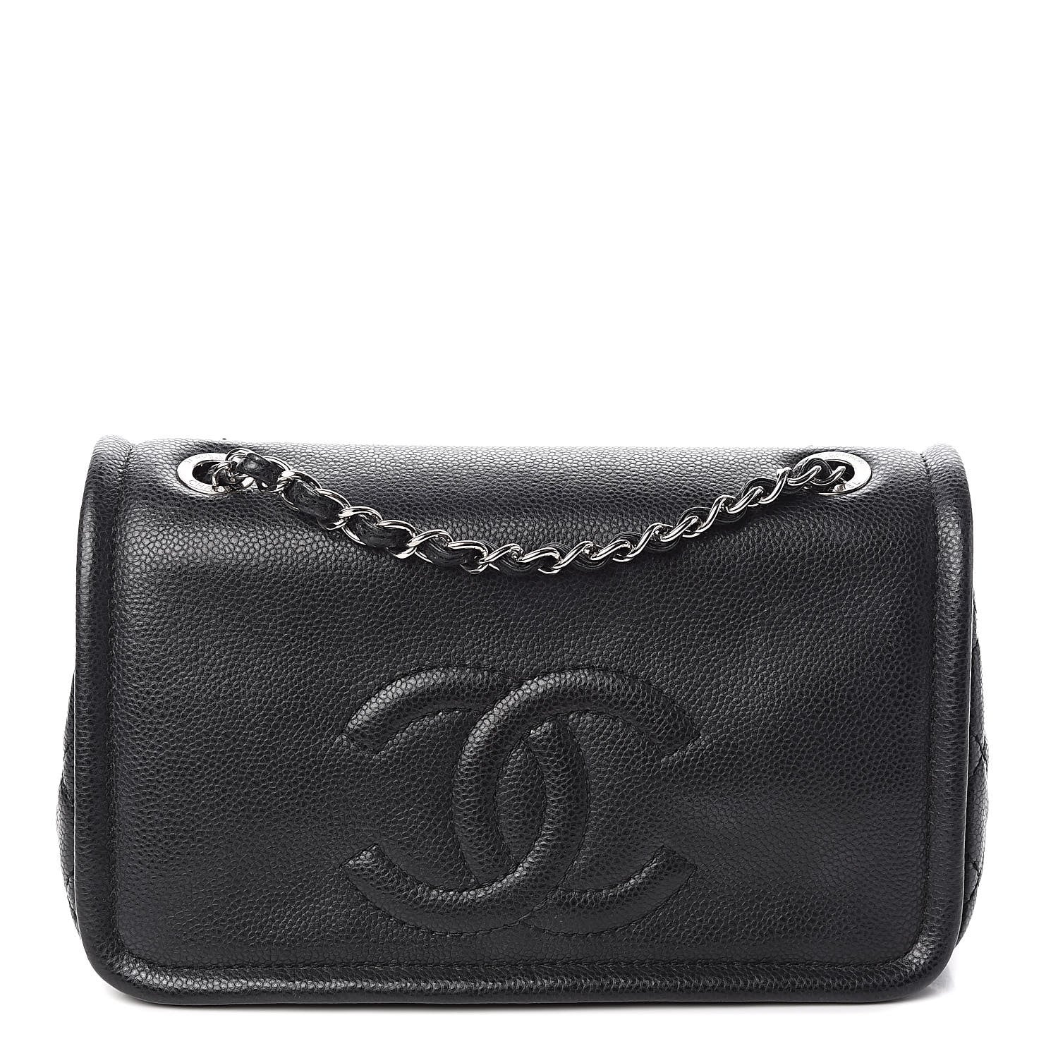 Chanel Caviar Medium Timeless CC Flap Black 1 of 16
