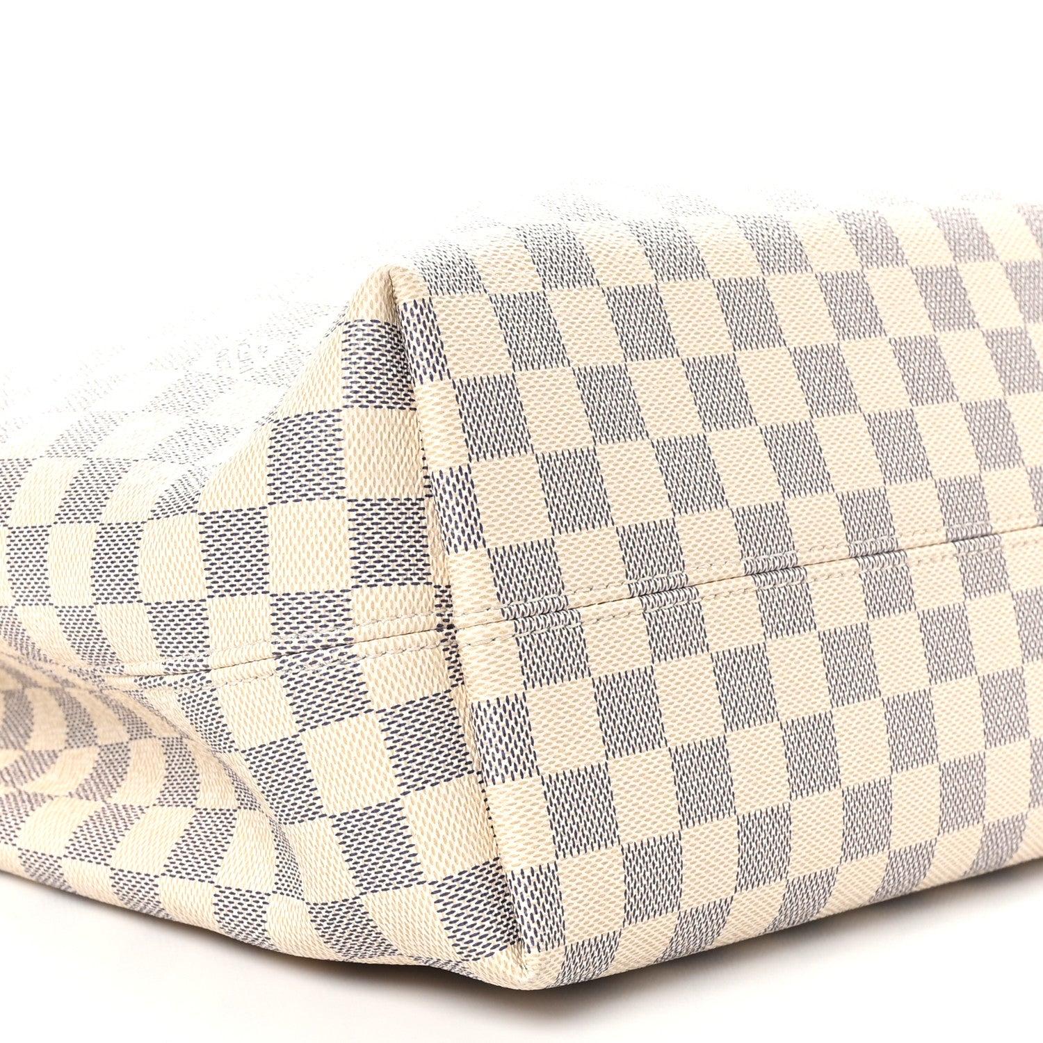 Louis Vuitton Damier Azur Graceful MM Rose Ballerine 8 of 9