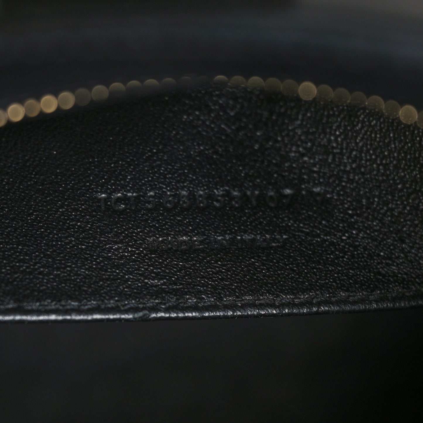 Calfskin Monogram Baby Cabas Black