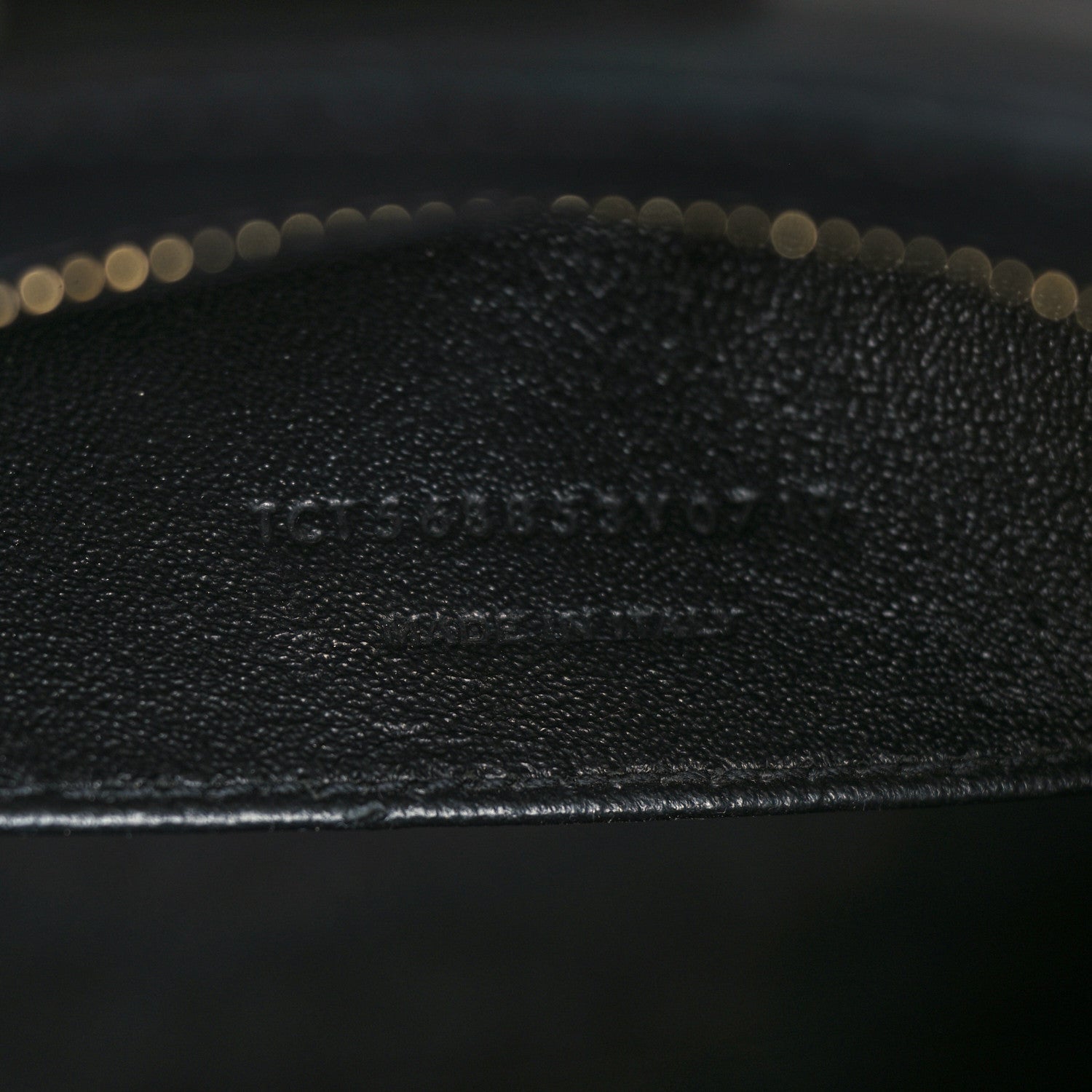 Saint Laurent Calfskin Monogram Baby Cabas Black 7 of 7