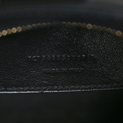 Saint Laurent Calfskin Monogram Baby Cabas Black 7 of 7