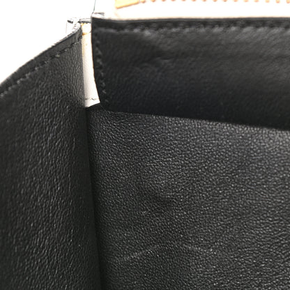 Celine Satin Calfskin Mini Bi-Color Luggage White Black 13 of 14