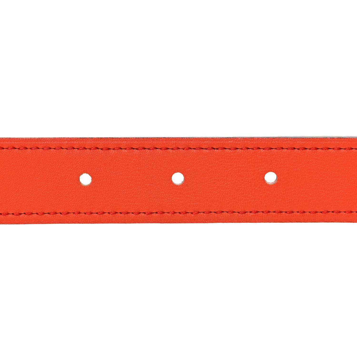 Hermes Epsom Swift 24mm Collier De Chien CDC Belt 90 36 Orange Poppy Rose Azalee 4 of 5