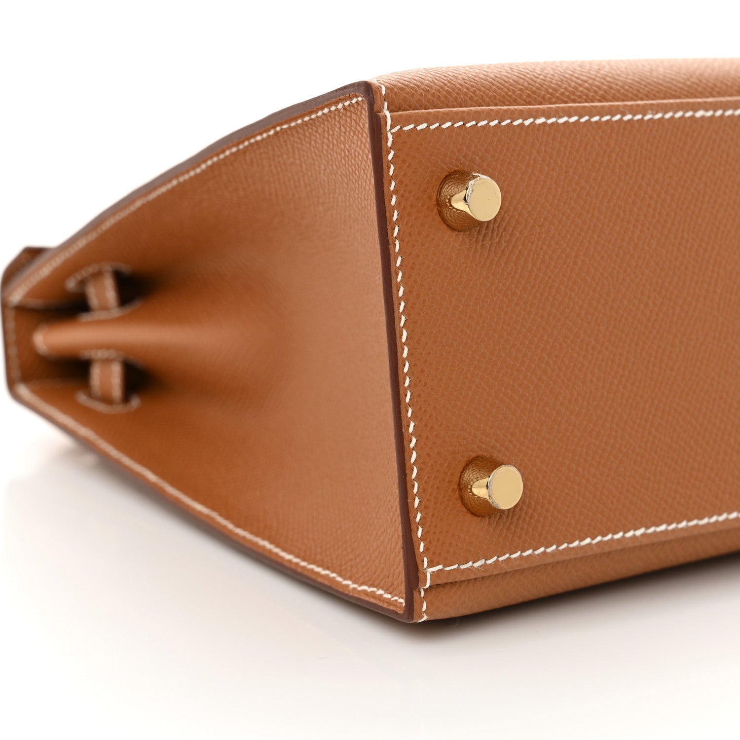 Hermes Epsom Kelly Sellier 25 Gold 9 of 11