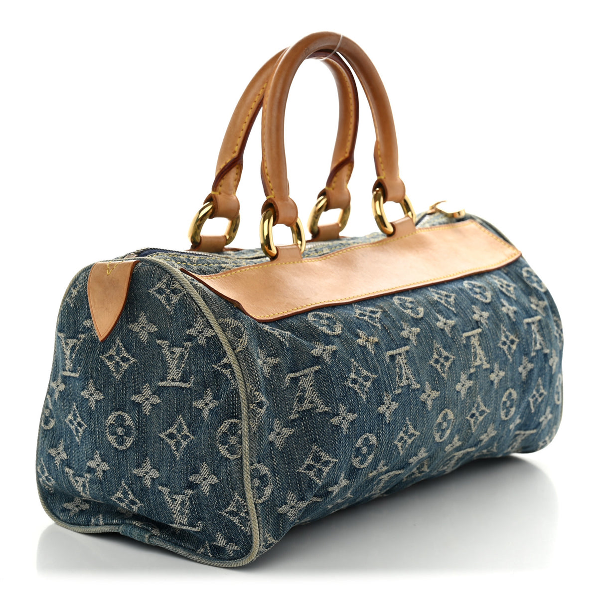 Monogram Denim Neo Speedy Blue