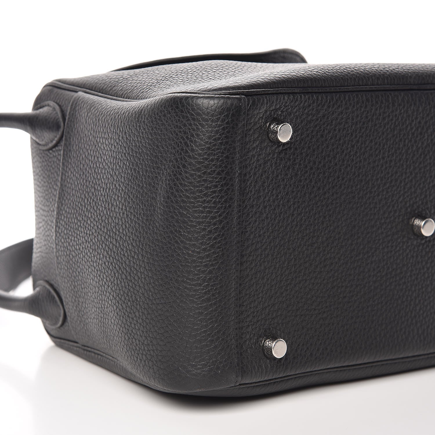 Hermes Taurillon Clemence Lindy 30 Black 8 of 9