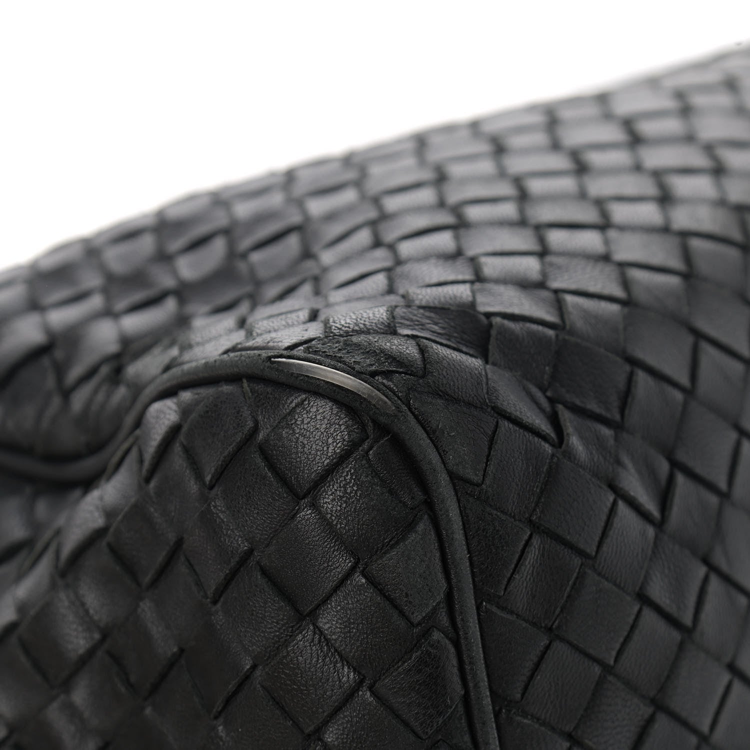 Bottega Veneta Nappa Intrecciato Boston Black 12 of 17