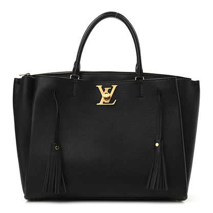 Louis Vuitton Calfskin Lockmeto Black 1 of 8
