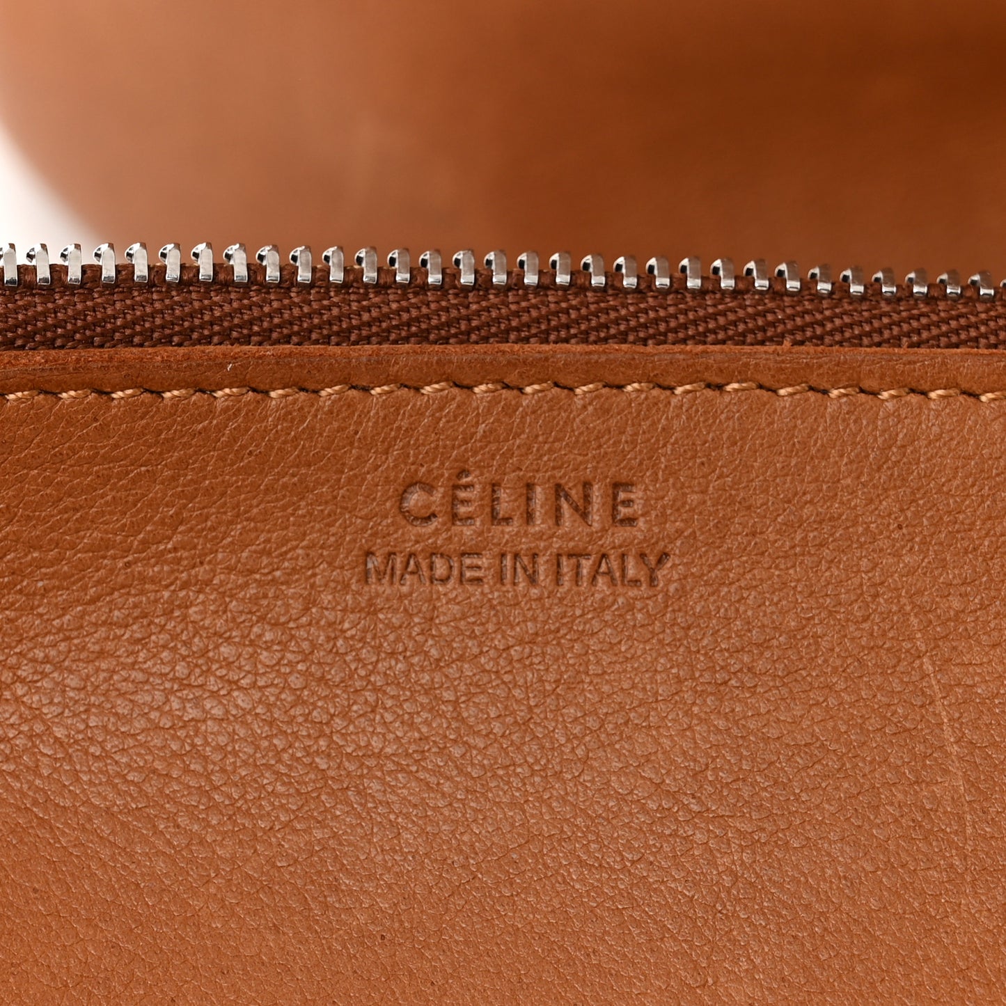 Smooth Calfskin Big Bucket Bag Tan