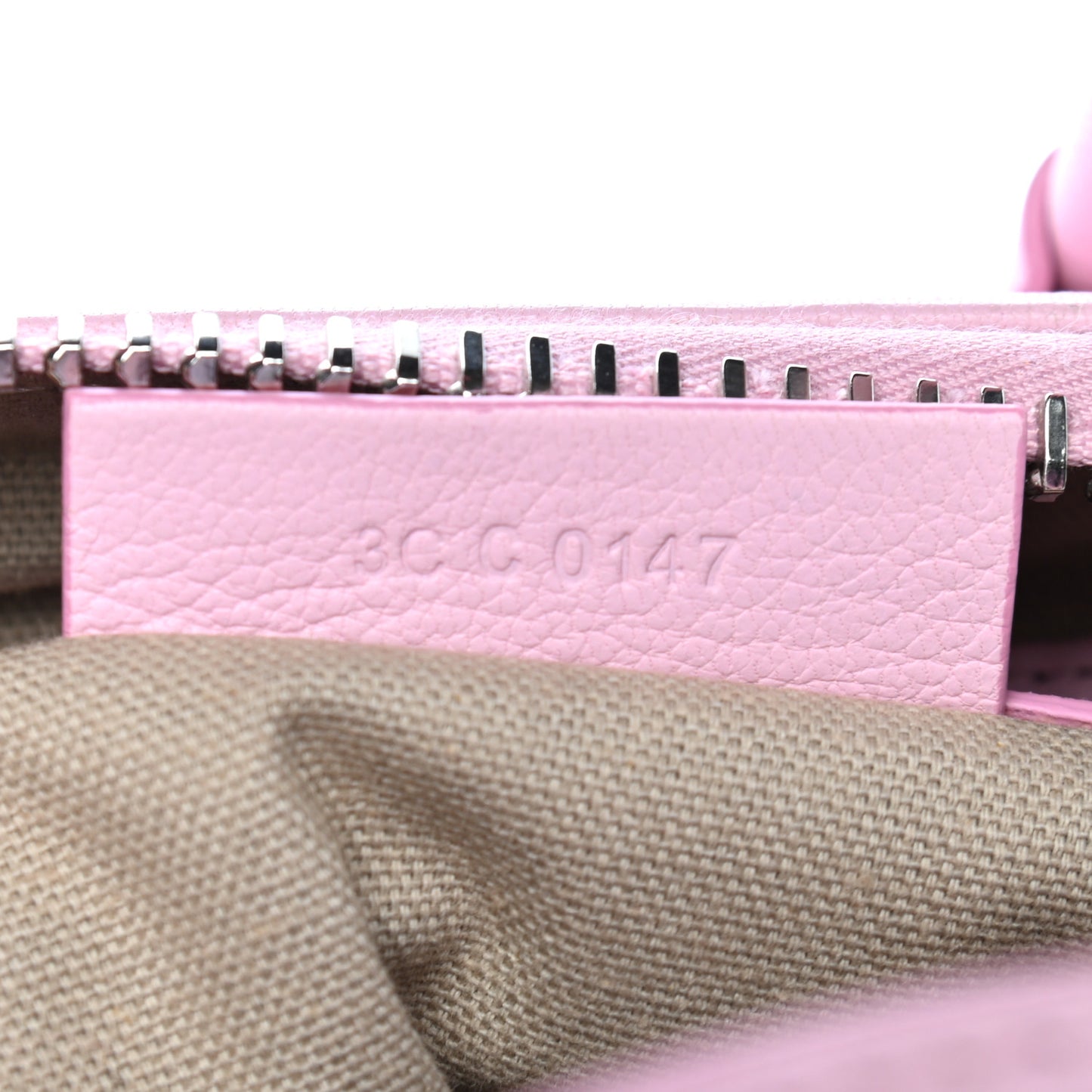 Sugar Goatskin Mini Antigona Bright Pink