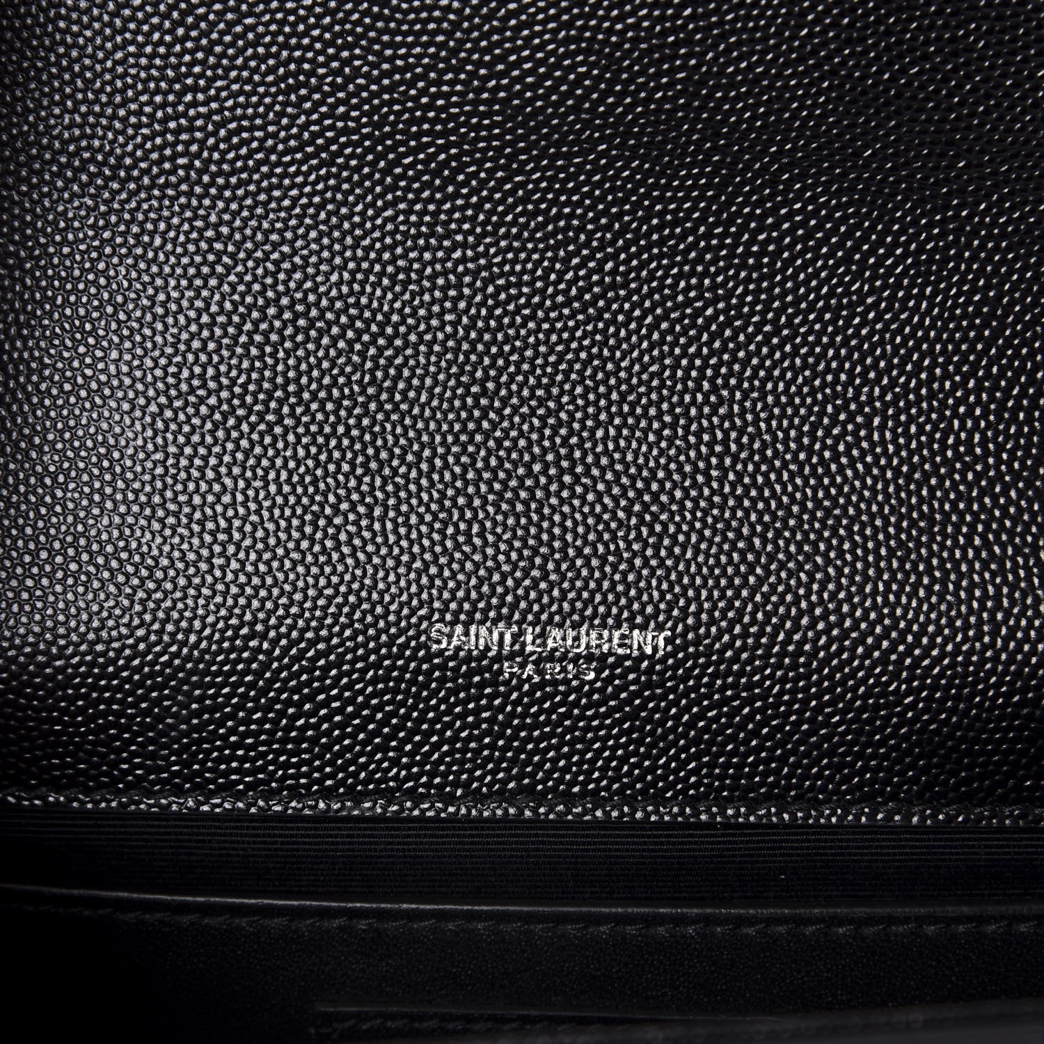 Saint Laurent Grain De Poudre Small Monogram Kate Satchel Black 8 of 10