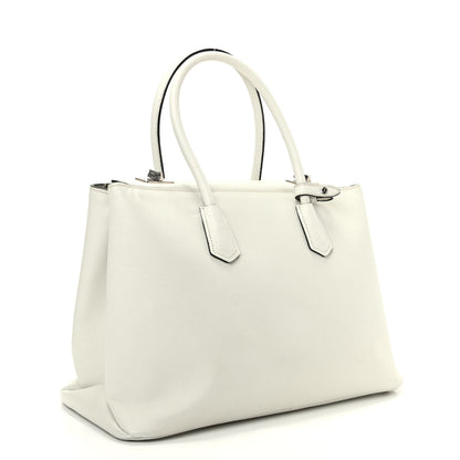 Prada Saffiano Cuir Twin Tote Talco 3 of 10