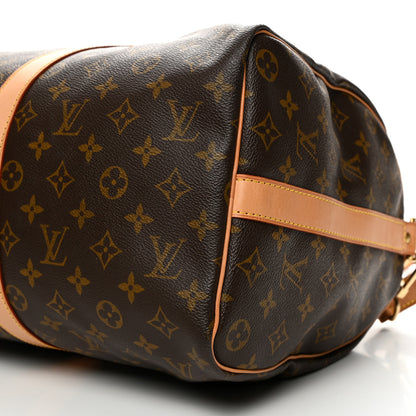 Louis Vuitton Monogram Keepall Bandouliere 45 9 of 9