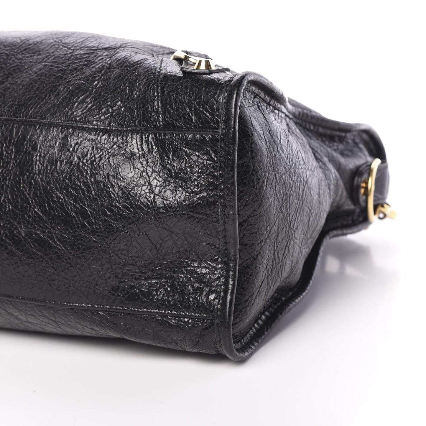 Agneau Classic Gold Hardware City Black